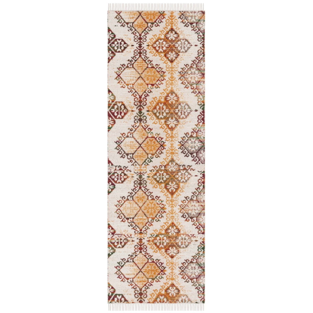 SAFAVIEH Kilim KLM727A Handwoven Ivory / Gold Rug Image 2