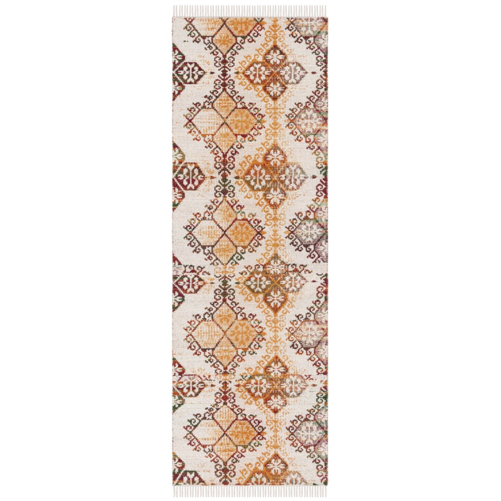 SAFAVIEH Kilim KLM727A Handwoven Ivory / Gold Rug Image 2