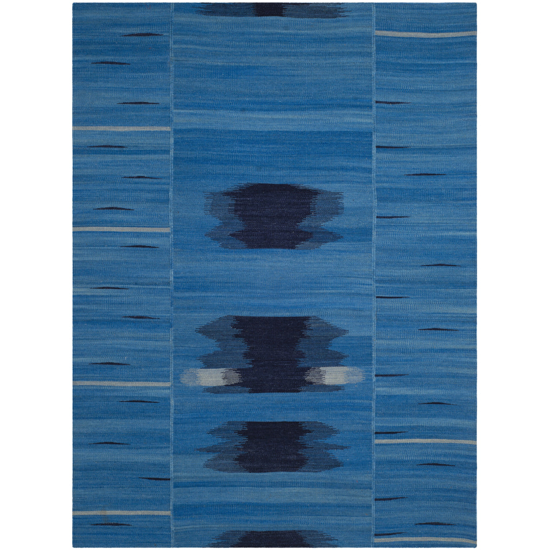 SAFAVIEH Kilim KLM810A Handwoven Blue / Purple Rug Image 4