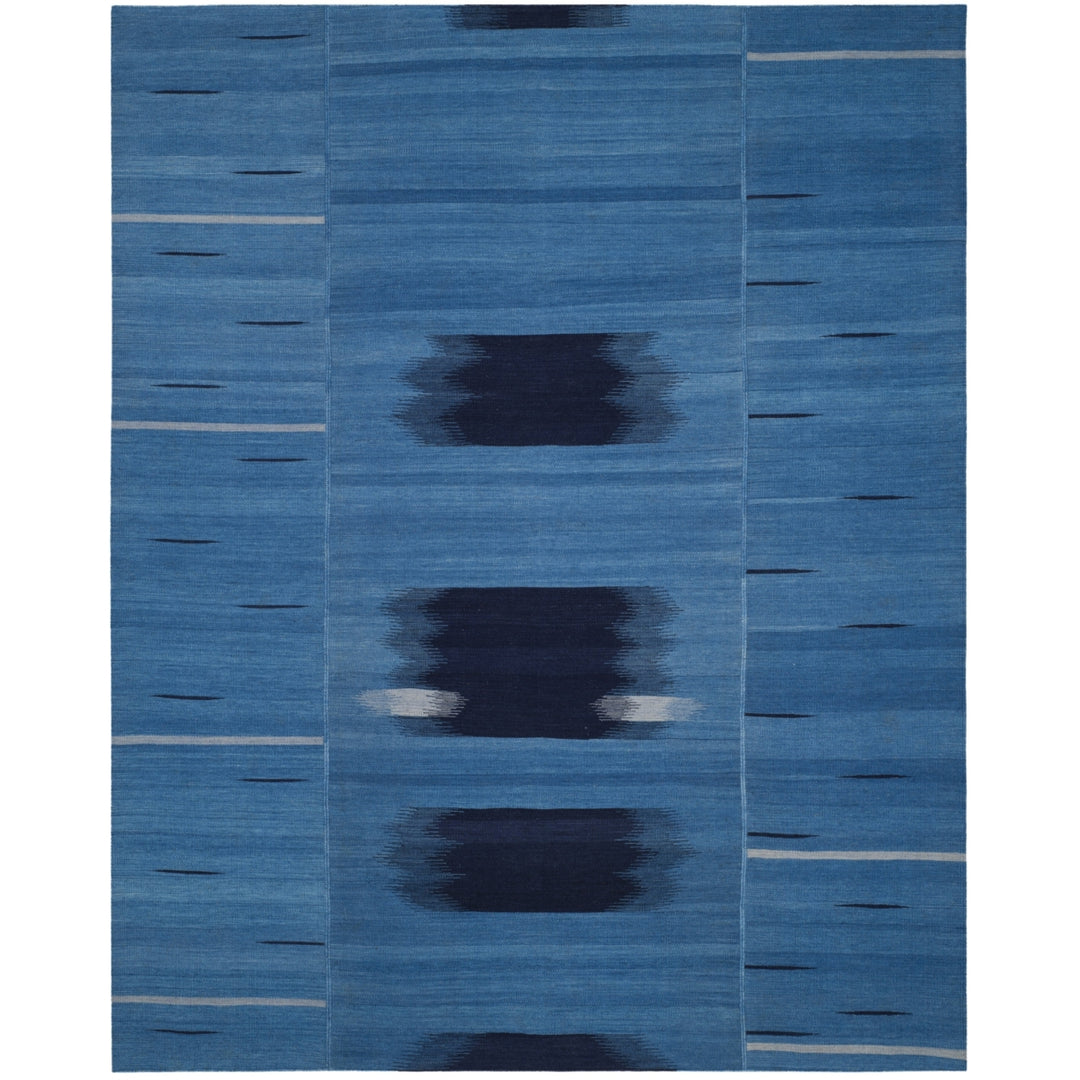 SAFAVIEH Kilim KLM810A Handwoven Blue / Purple Rug Image 5