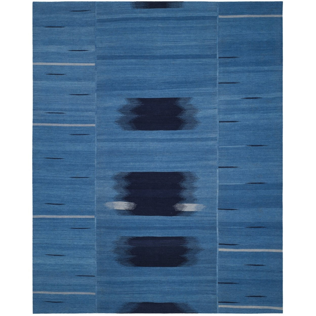 SAFAVIEH Kilim KLM810A Handwoven Blue / Purple Rug Image 1