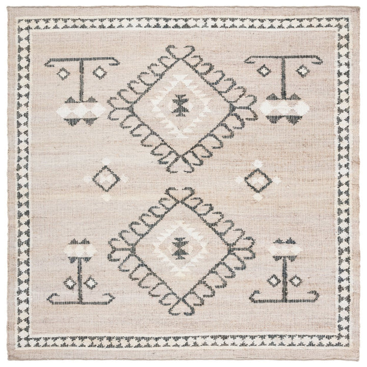 SAFAVIEH KLM762F Kilim Grey / Black Image 1