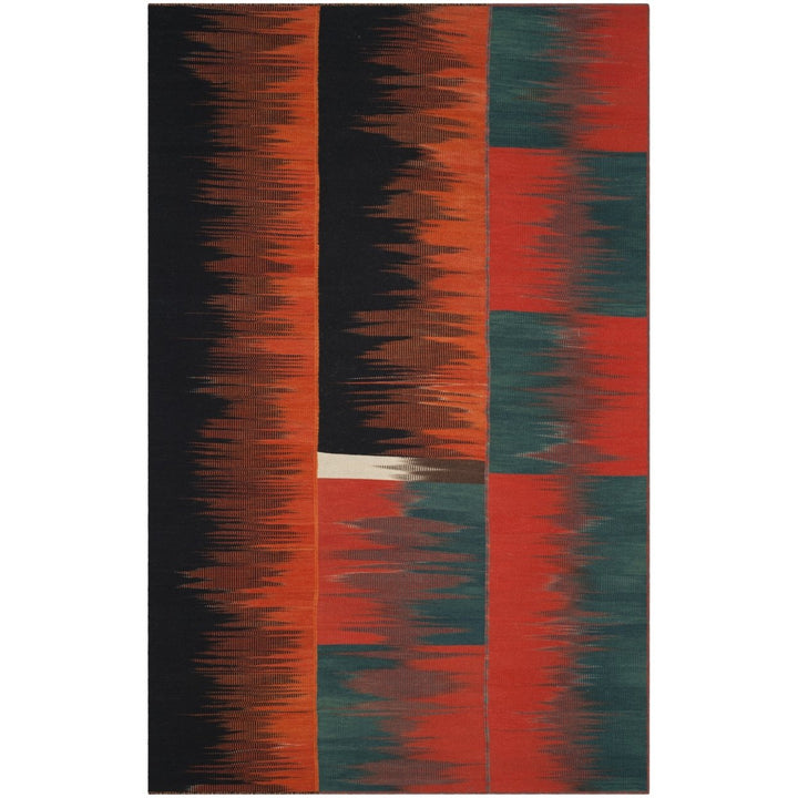 SAFAVIEH Kilim Collection KLM815A Handwoven Multi Rug Image 1