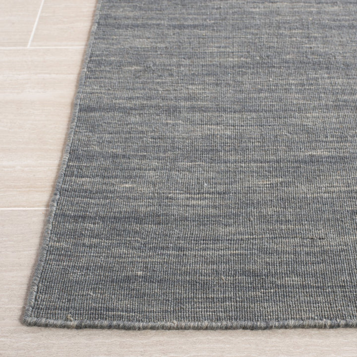 SAFAVIEH Kilim KLM850F Handmade Grey / Silver Rug Image 7