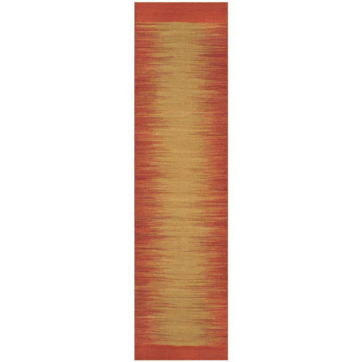 SAFAVIEH Kilim Collection KLM947A Handwoven Rust Rug Image 1