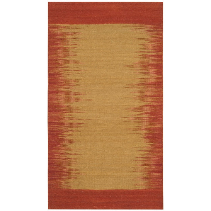 SAFAVIEH Kilim Collection KLM947A Handwoven Rust Rug Image 1