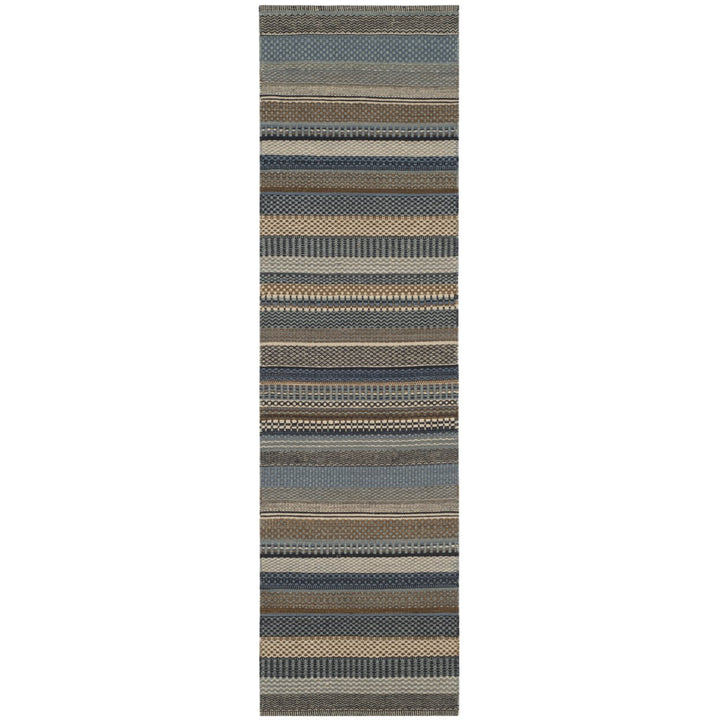 SAFAVIEH Kilim Collection KLM951A Handwoven Blue Rug Image 1