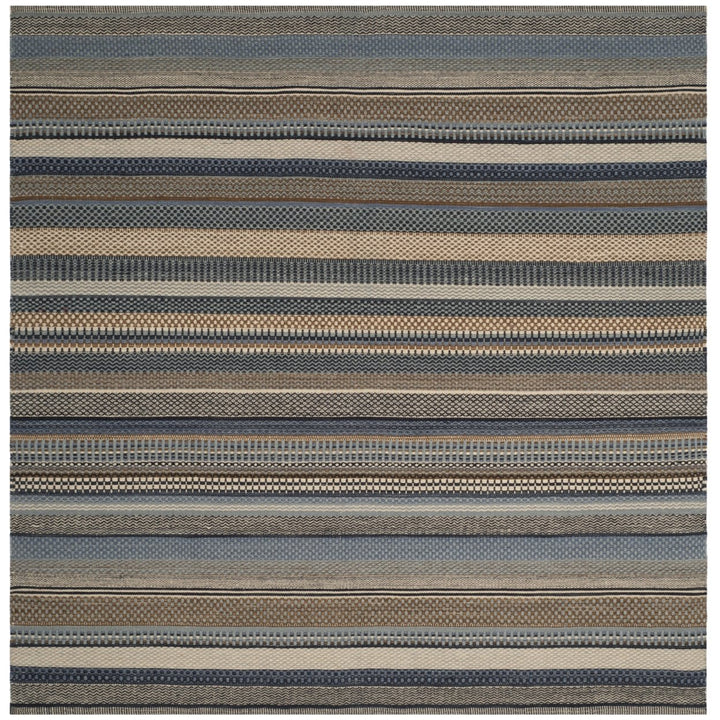 SAFAVIEH Kilim Collection KLM951A Handwoven Blue Rug Image 1