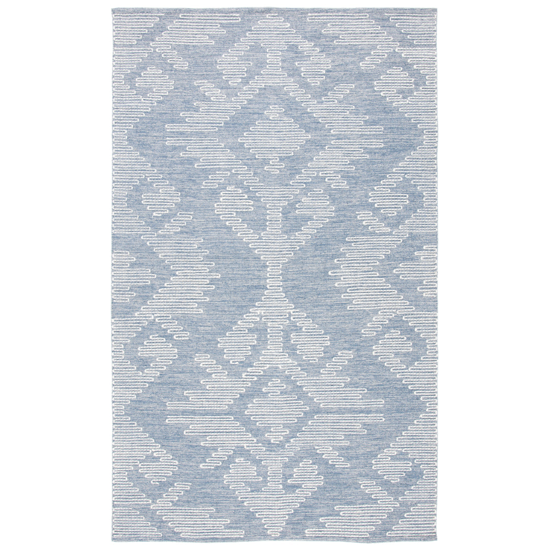 SAFAVIEH Kilim KLM853M Handwoven Blue / Ivory Rug Image 1