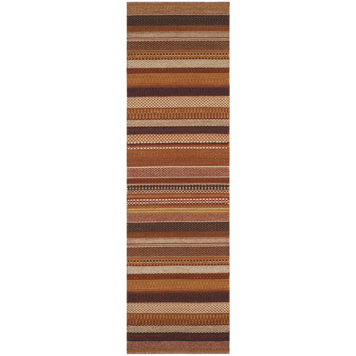 SAFAVIEH Kilim Collection KLM951B Handwoven Rust Rug Image 3