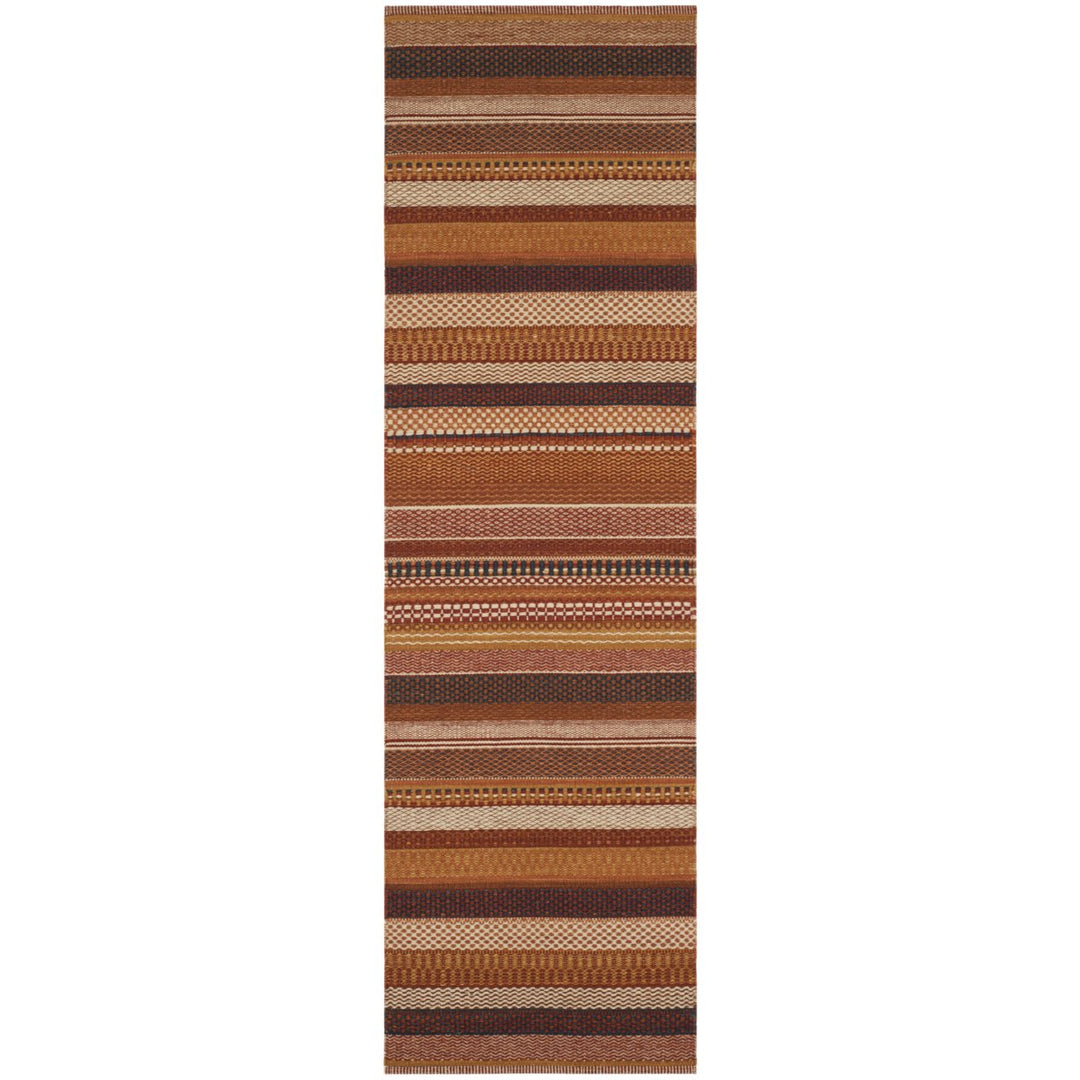 SAFAVIEH Kilim Collection KLM951B Handwoven Rust Rug Image 1