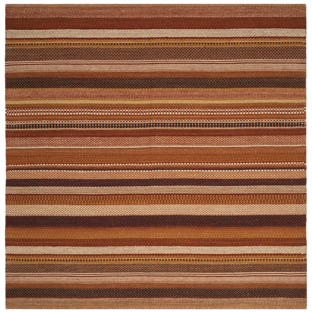 SAFAVIEH Kilim Collection KLM951B Handwoven Rust Rug Image 1