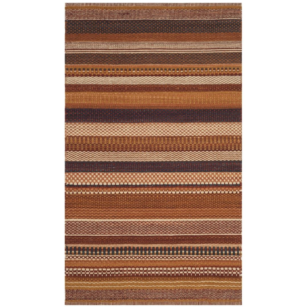 SAFAVIEH Kilim Collection KLM951B Handwoven Rust Rug Image 6