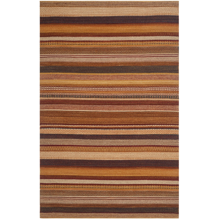 SAFAVIEH Kilim Collection KLM951B Handwoven Rust Rug Image 7