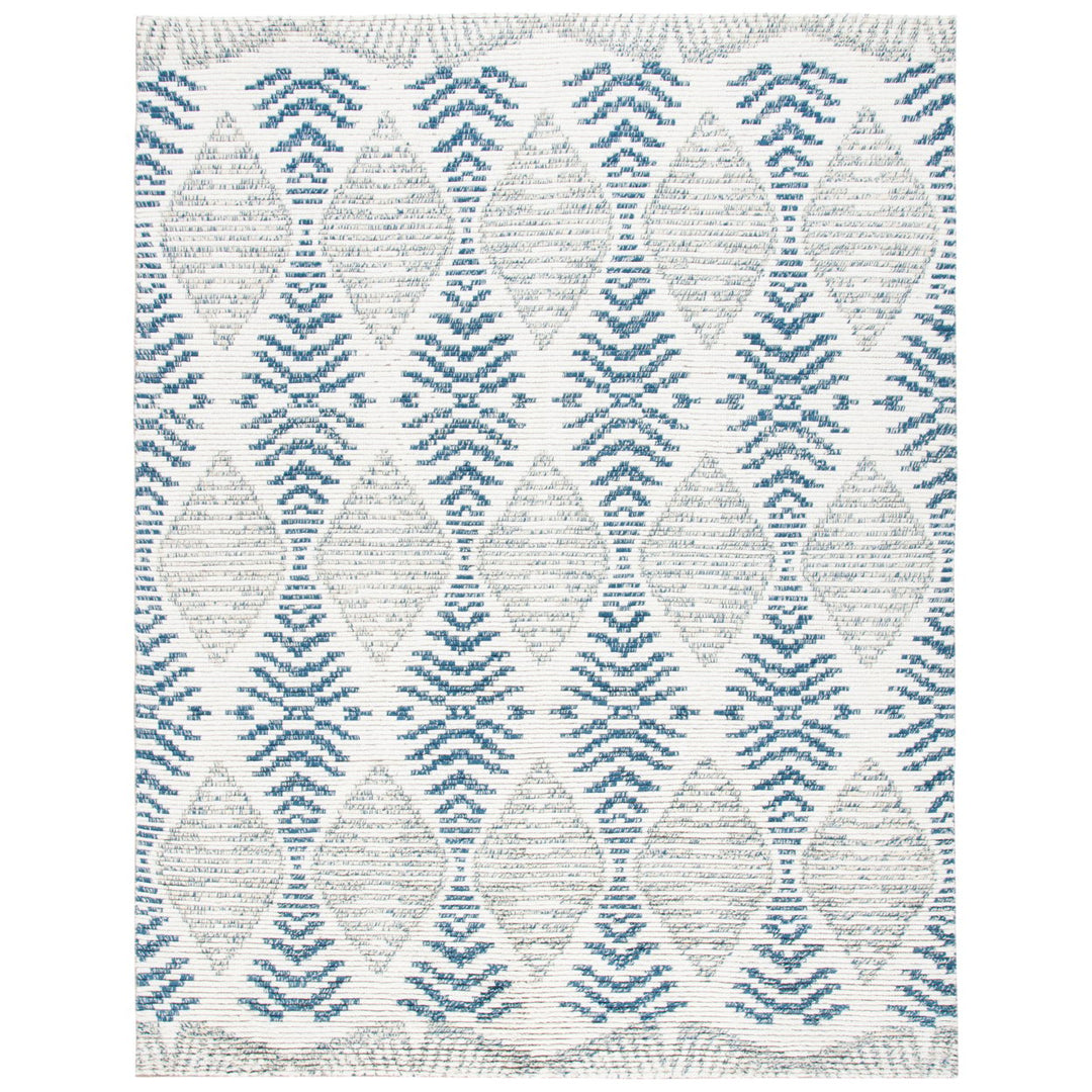 SAFAVIEH Kenya KNY175M Hand-knotted Blue / Ivory Rug Image 5