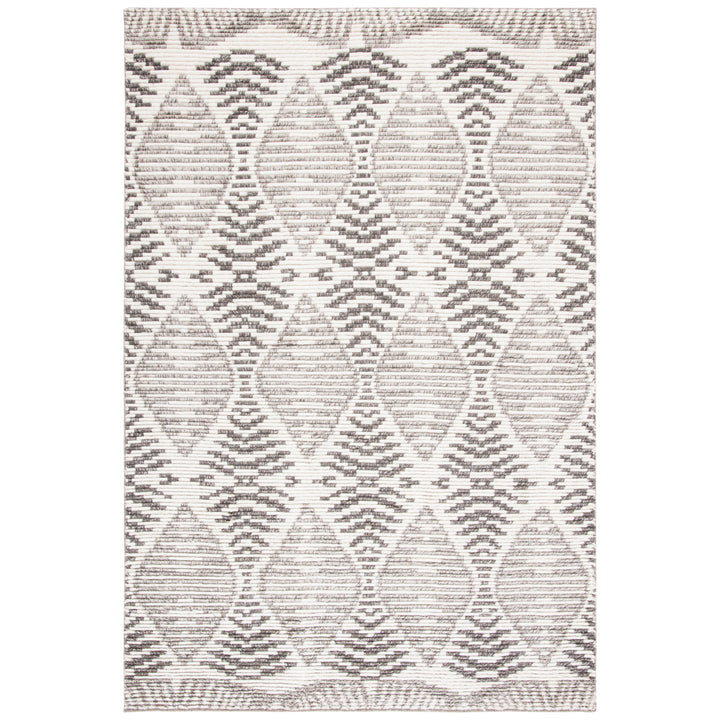 SAFAVIEH Kenya KNY175F Hand-knotted Grey / Ivory Rug Image 2