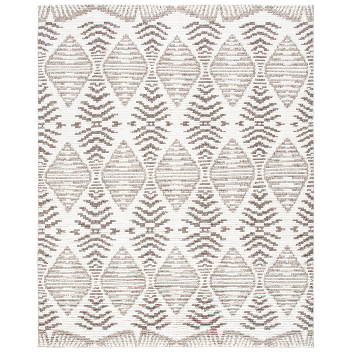 SAFAVIEH Kenya KNY175F Hand-knotted Grey / Ivory Rug Image 5