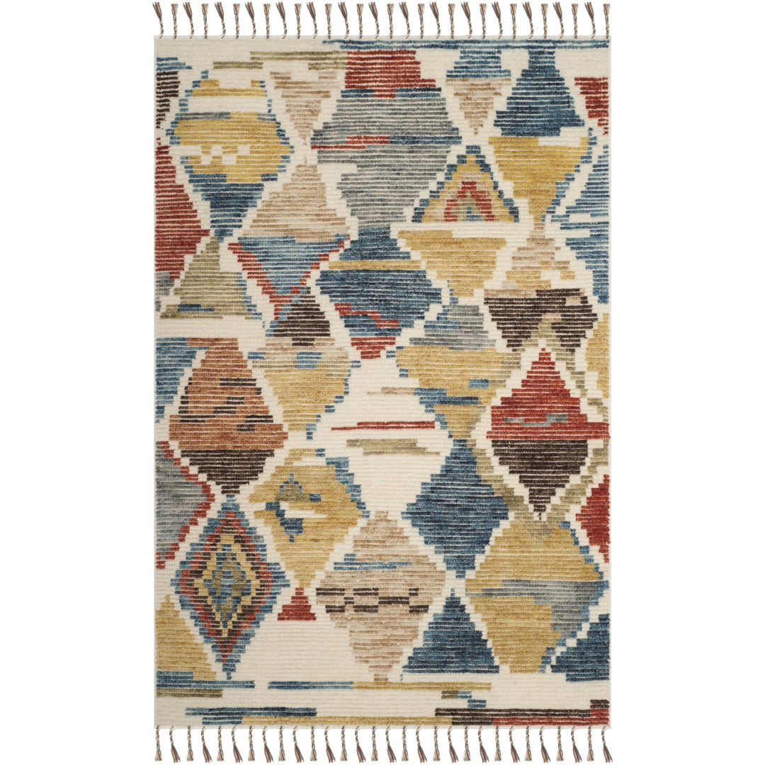 SAFAVIEH Kenya Collection KNY524A Hand-knotted Multi Rug Image 2