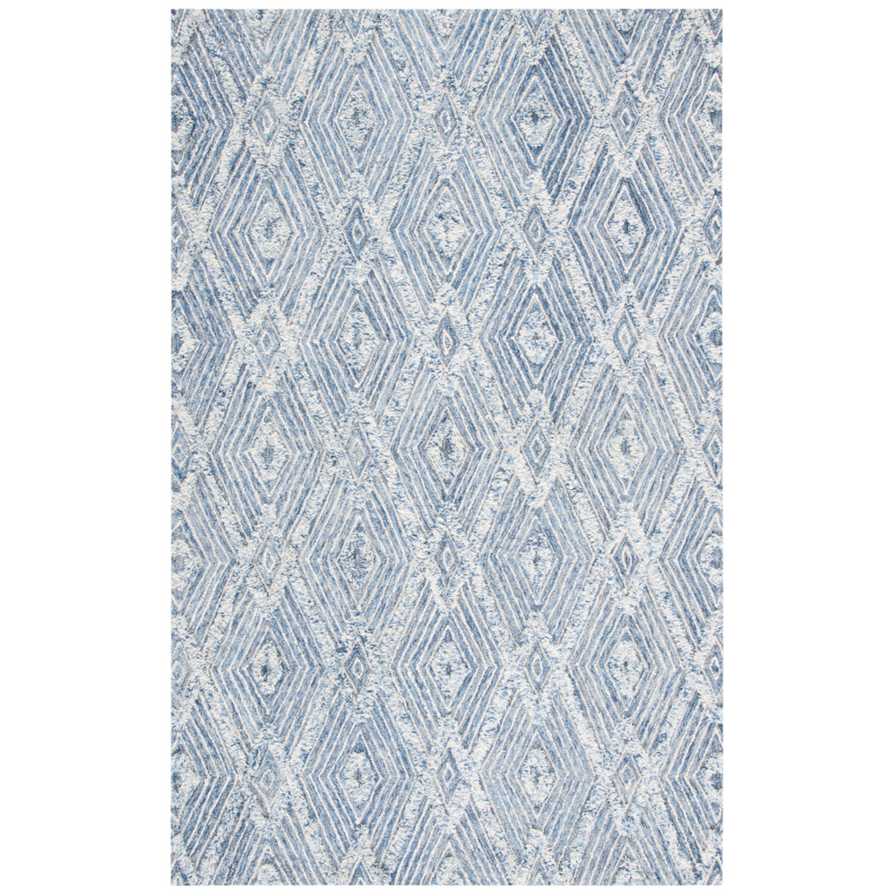 SAFAVIEH Kenya KNY475M Handmade Blue / Ivory Rug Image 2