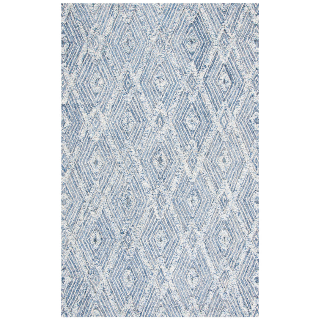 SAFAVIEH Kenya KNY475M Handmade Blue / Ivory Rug Image 2