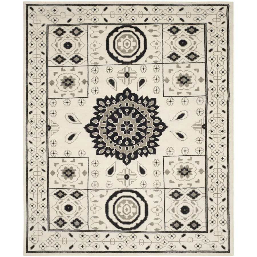 SAFAVIEH Kenya KNY625A Hand-knotted Ivory / Grey Rug Image 1