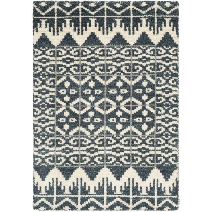 SAFAVIEH Kenya KNY606A Hand-knotted Charcoal Rug Image 1