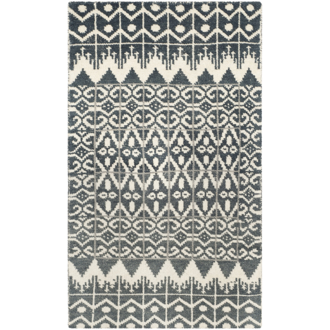 SAFAVIEH Kenya KNY606A Hand-knotted Charcoal Rug Image 7