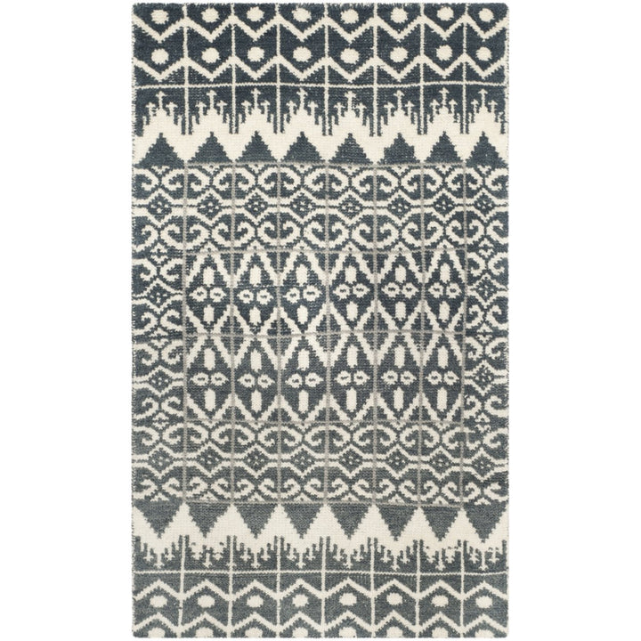 SAFAVIEH Kenya KNY606A Hand-knotted Charcoal Rug Image 1