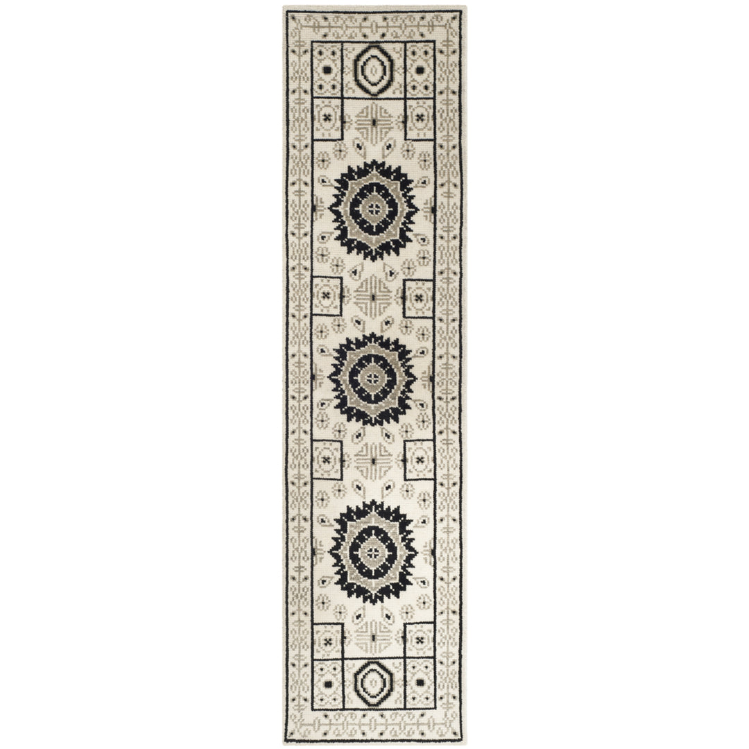 SAFAVIEH Kenya KNY625A Hand-knotted Ivory / Grey Rug Image 3