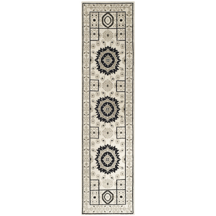 SAFAVIEH Kenya KNY625A Hand-knotted Ivory / Grey Rug Image 3