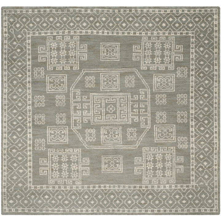 SAFAVIEH Kenya Collection KNY635A Hand-knotted Grey Rug Image 4