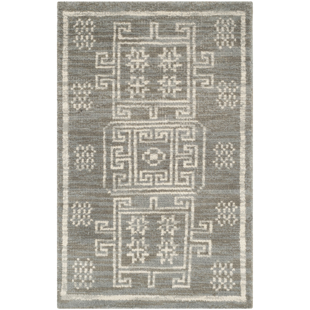 SAFAVIEH Kenya Collection KNY635A Hand-knotted Grey Rug Image 6