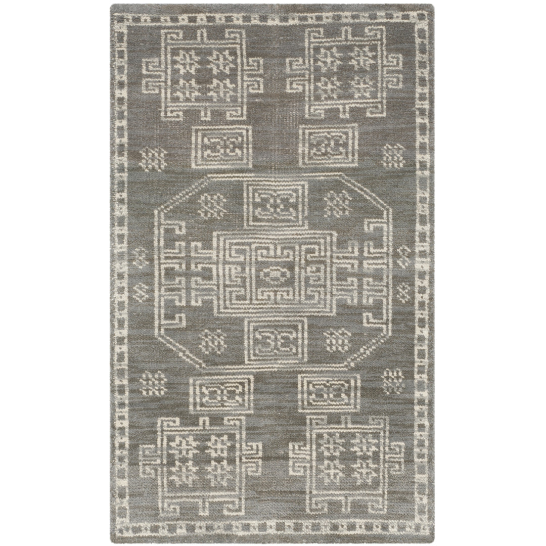 SAFAVIEH Kenya Collection KNY635A Hand-knotted Grey Rug Image 7