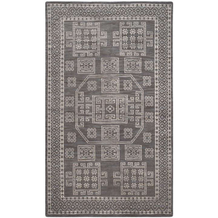 SAFAVIEH Kenya Collection KNY635A Hand-knotted Grey Rug Image 8