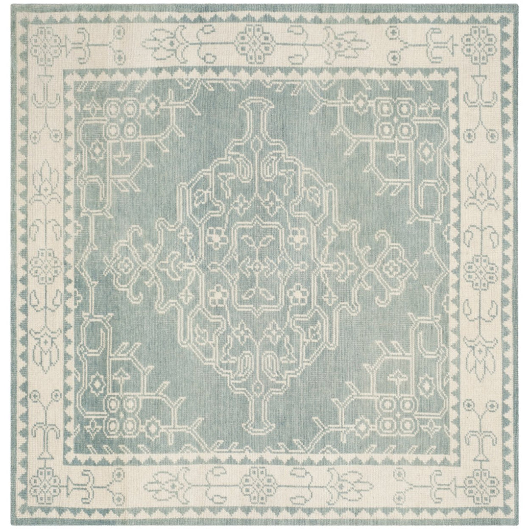 Safavieh KNY638A Kenya Ivory / Blue Image 1