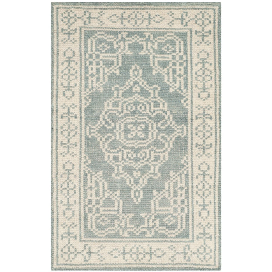 Safavieh KNY638A Kenya Ivory / Blue Image 1