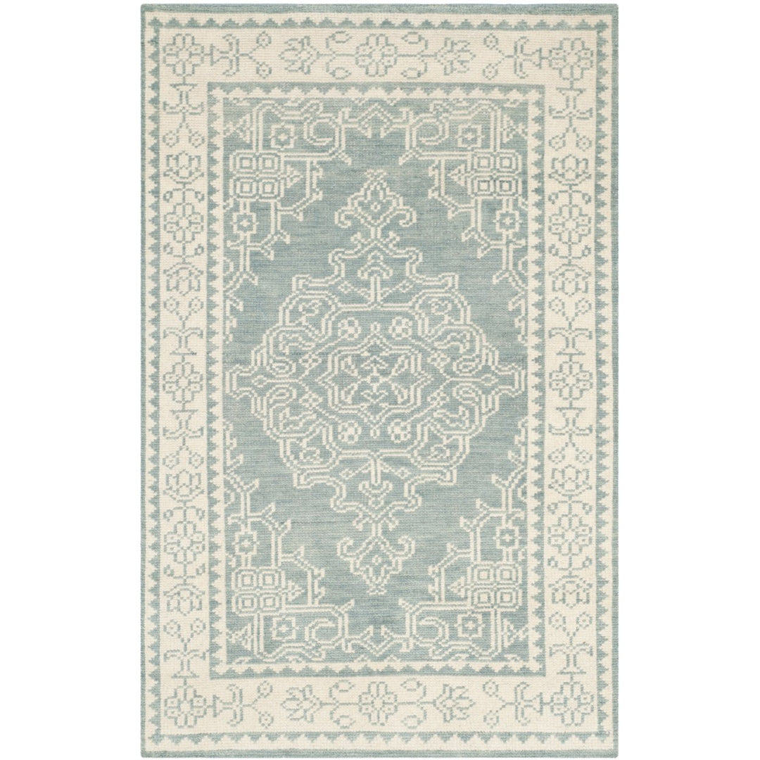 Safavieh KNY638A Kenya Ivory / Blue Image 1