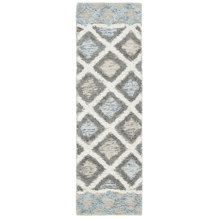 SAFAVIEH Kenya KNY667A Handmade Ivory / Grey Rug Image 3