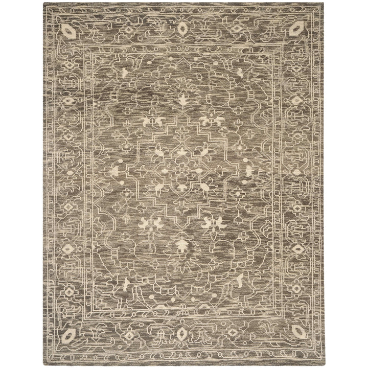 SAFAVIEH Kenya KNY682A Hand-knotted Brown / Beige Rug Image 1