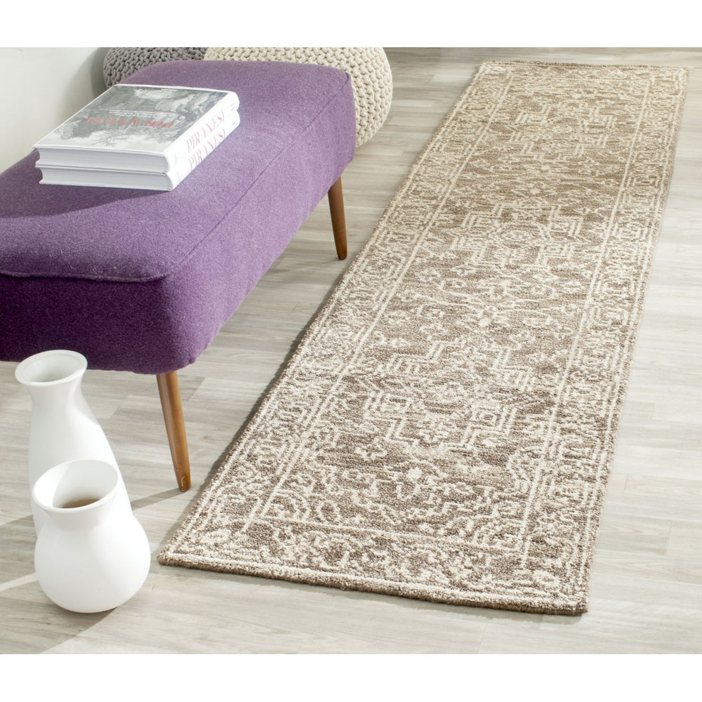 SAFAVIEH Kenya KNY682A Hand-knotted Brown / Beige Rug Image 2