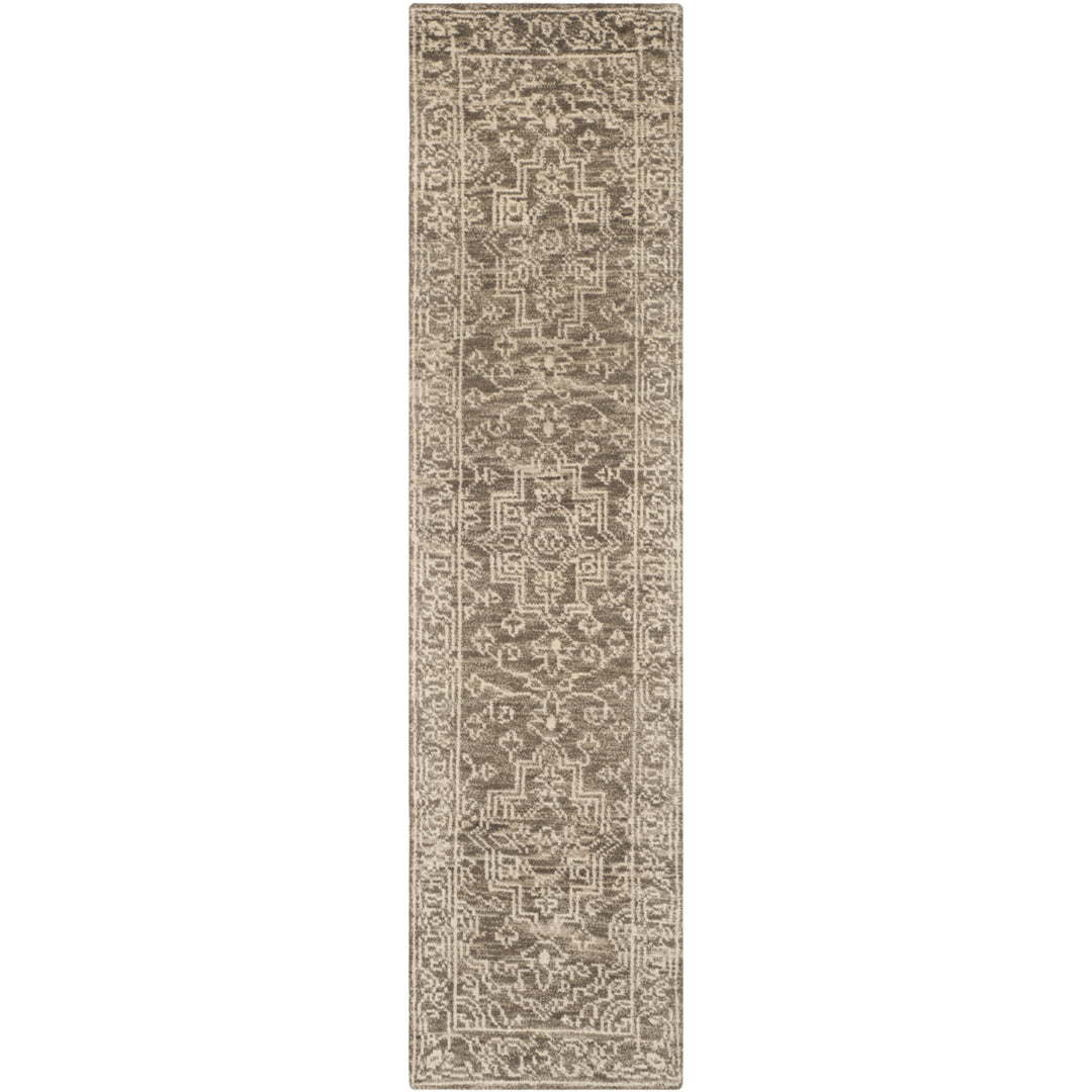 SAFAVIEH Kenya KNY682A Hand-knotted Brown / Beige Rug Image 3