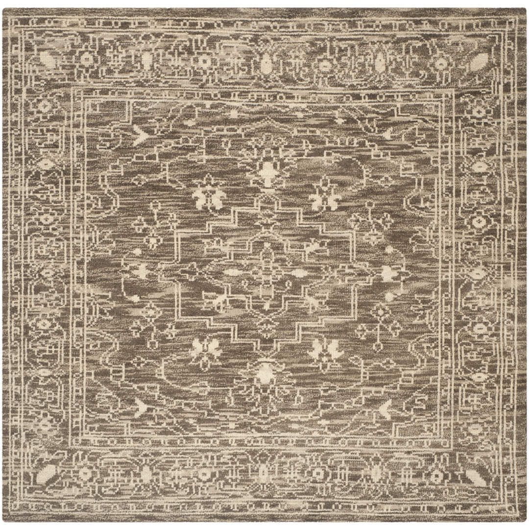 SAFAVIEH Kenya KNY682A Hand-knotted Brown / Beige Rug Image 4