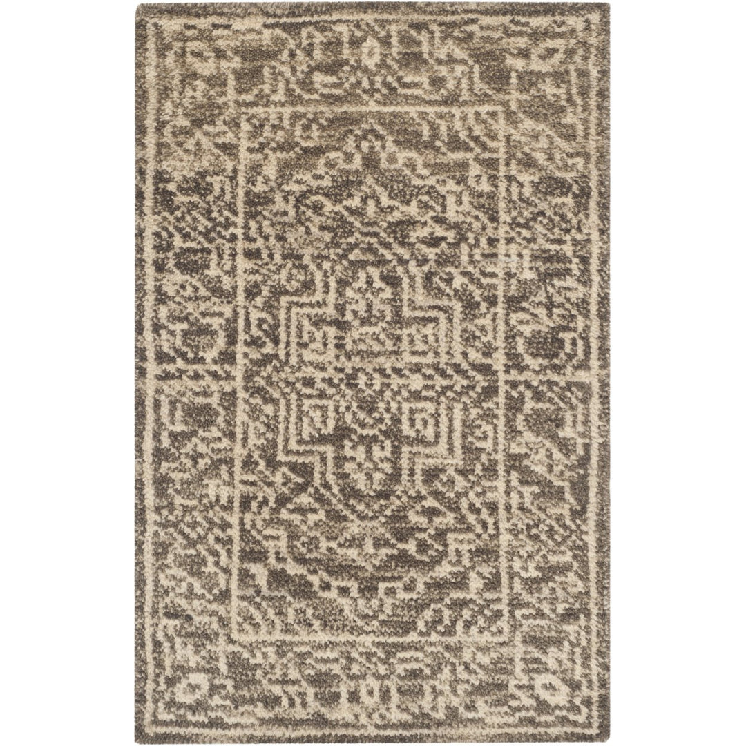 SAFAVIEH Kenya KNY682A Hand-knotted Brown / Beige Rug Image 6