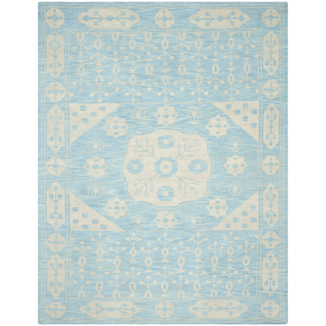 SAFAVIEH Kenya Collection KNY683A Hand-knotted Blue Rug Image 1