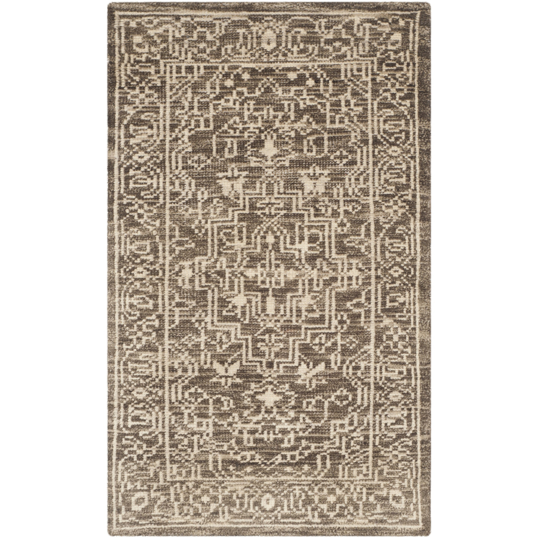 SAFAVIEH Kenya KNY682A Hand-knotted Brown / Beige Rug Image 7