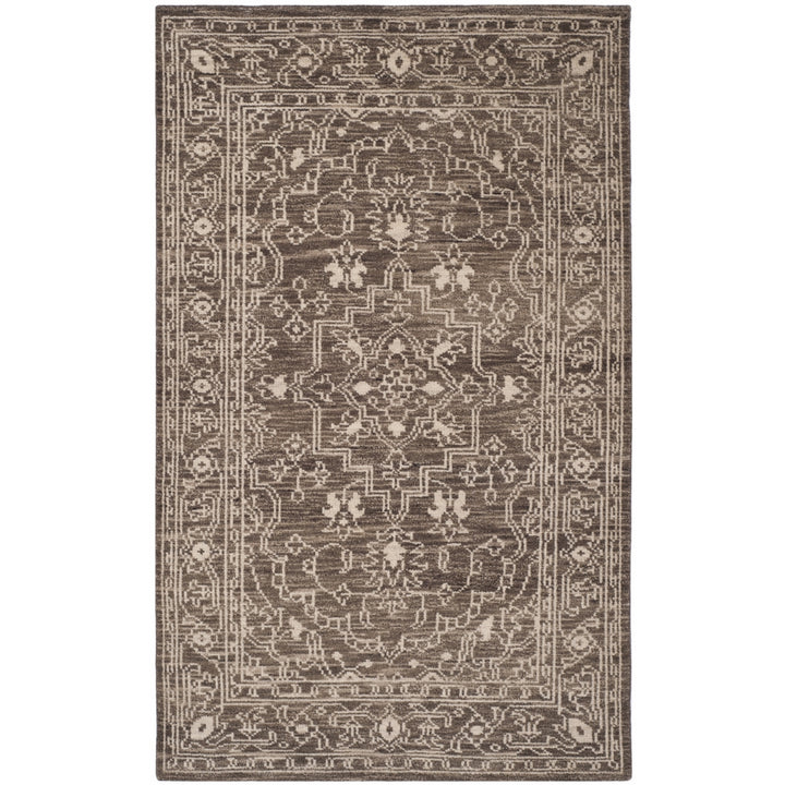 SAFAVIEH Kenya KNY682A Hand-knotted Brown / Beige Rug Image 8