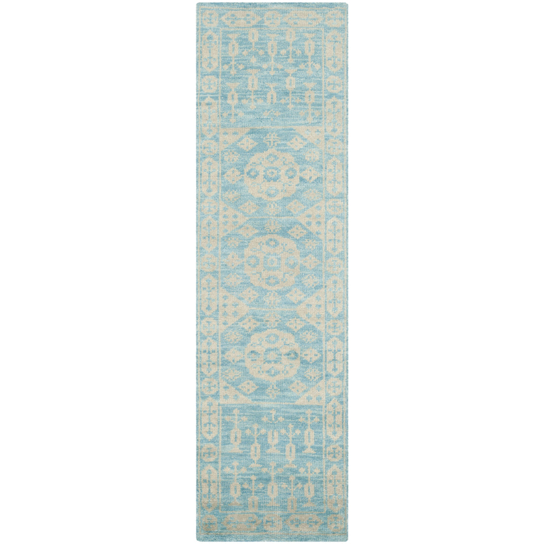 SAFAVIEH Kenya Collection KNY683A Hand-knotted Blue Rug Image 3