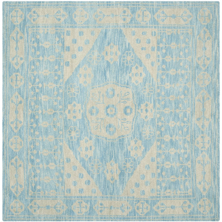 SAFAVIEH Kenya Collection KNY683A Hand-knotted Blue Rug Image 1