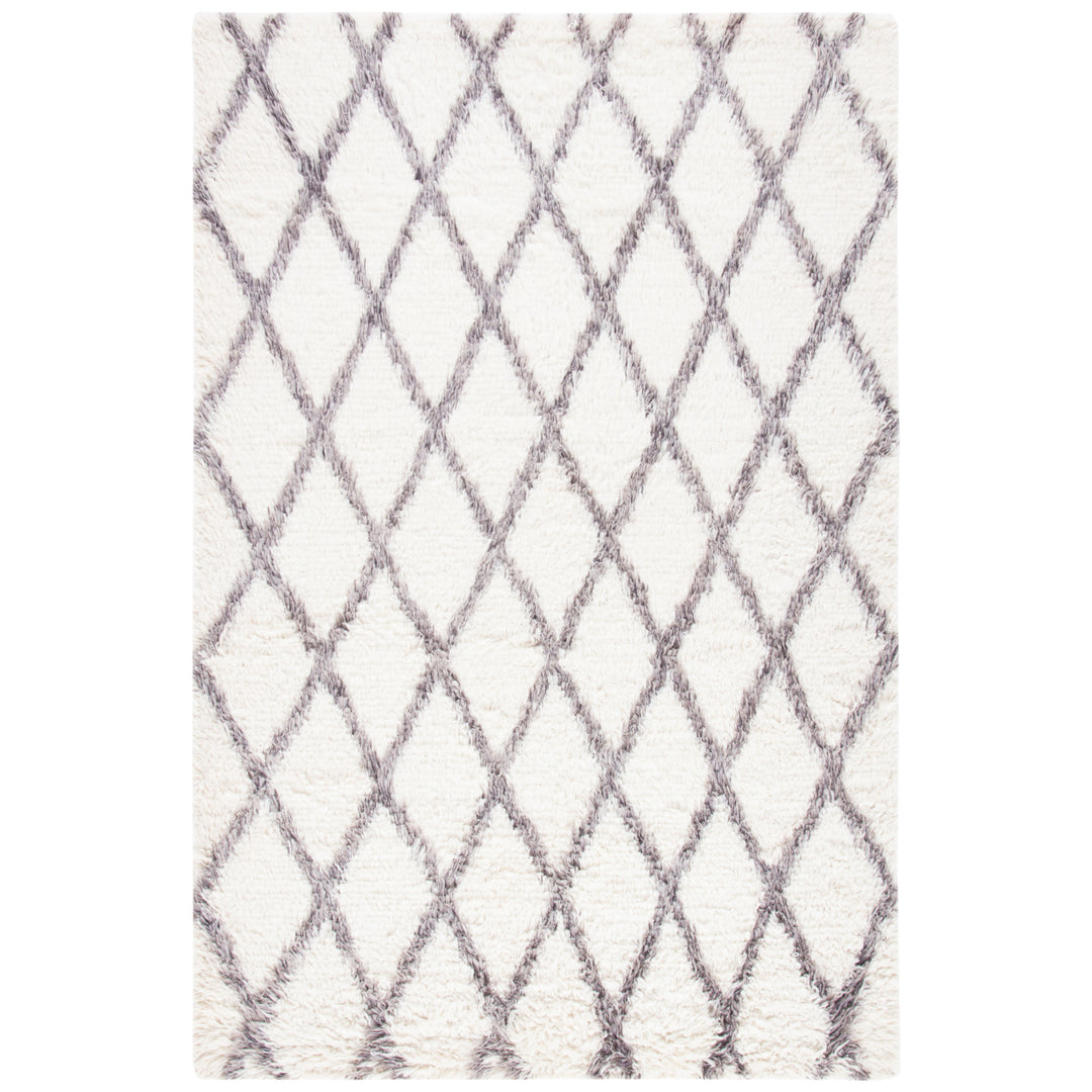 SAFAVIEH Kenya KNY712C Hand-knotted Ivory / Grey Rug Image 2