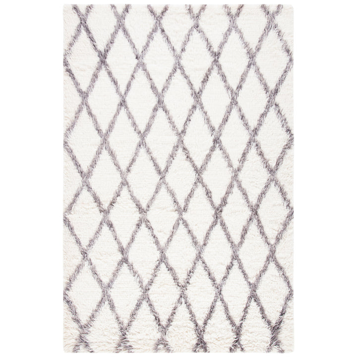 SAFAVIEH Kenya KNY712C Hand-knotted Ivory / Grey Rug Image 2